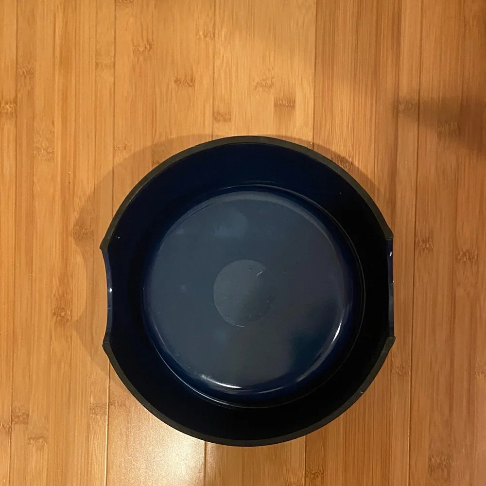 Dark Blue Pet Bowl